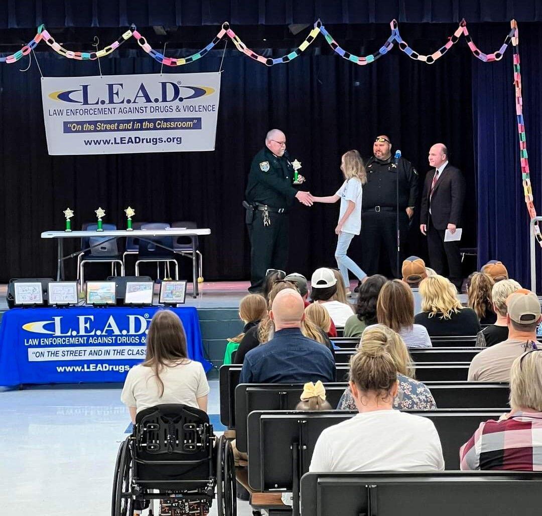 Crawfordville Elementary School Students take the LEAD Local News