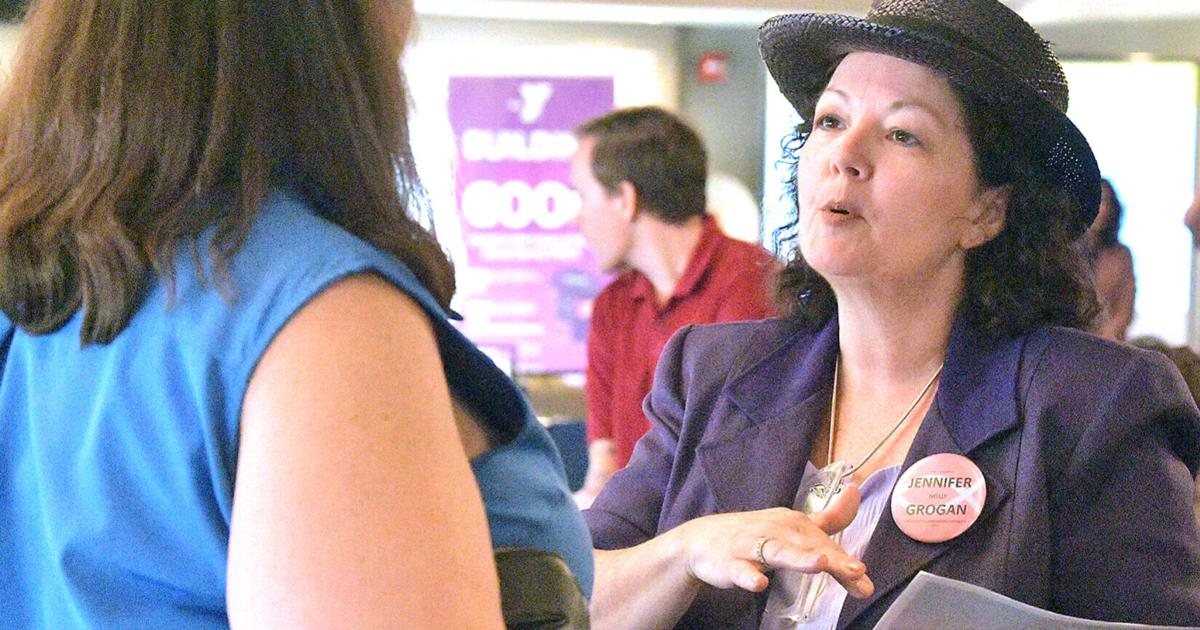 Phone scam scares commission candidate: Grogan invokes Kirk assassination in talk to county commissioners