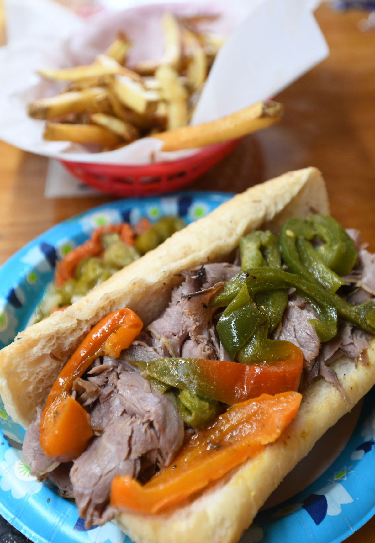 Chicagostyle dogs and more at Bodez Tube Steaks & Such Food