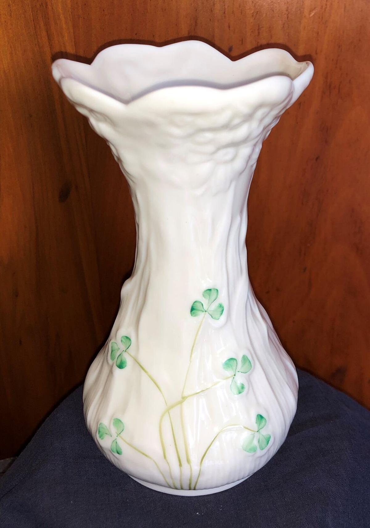 Belleek collector gives more information about vase Real Estate