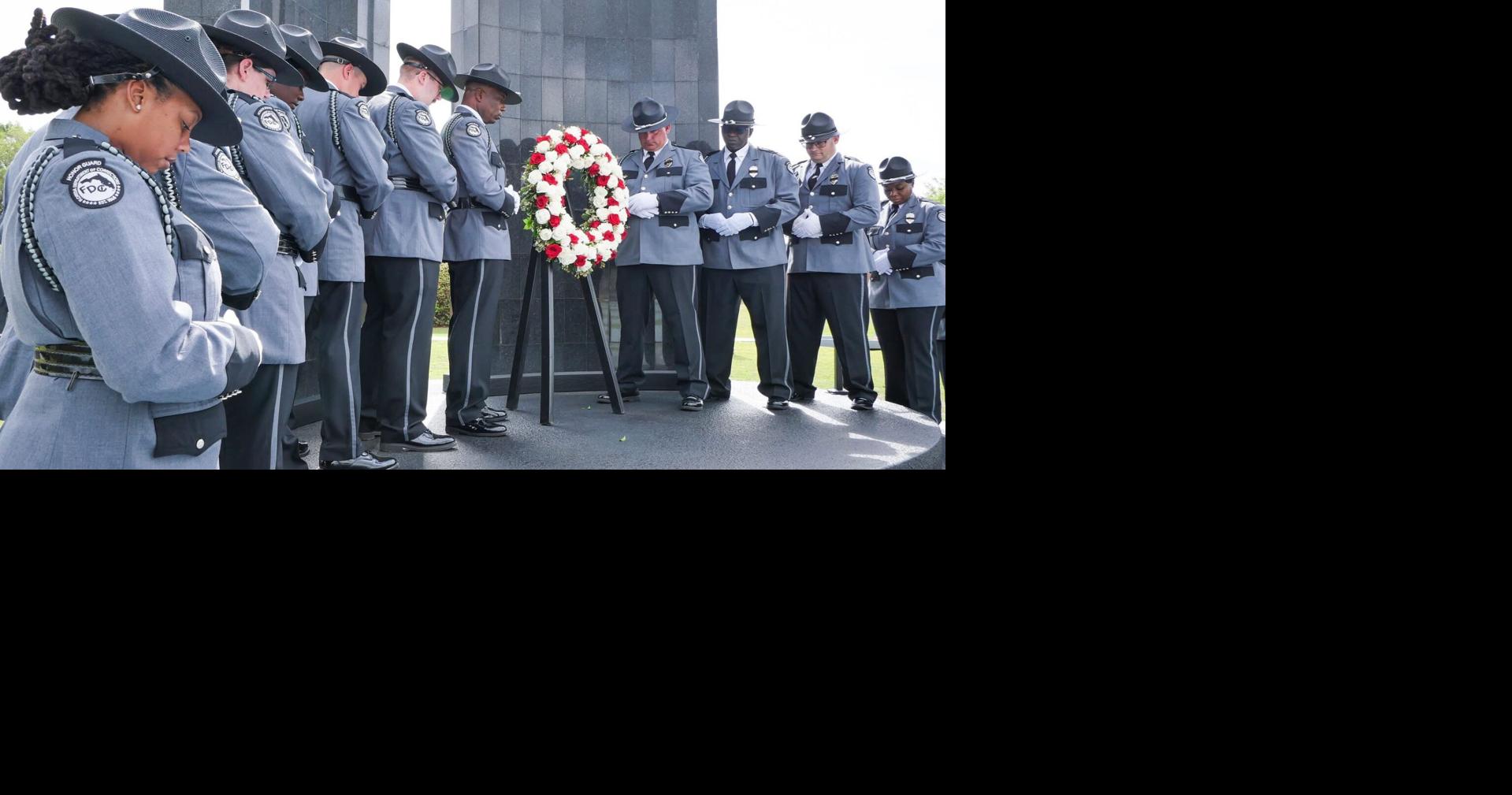 Fallen officers honored at FDC memorial ceremony. In tribute to fallen ...