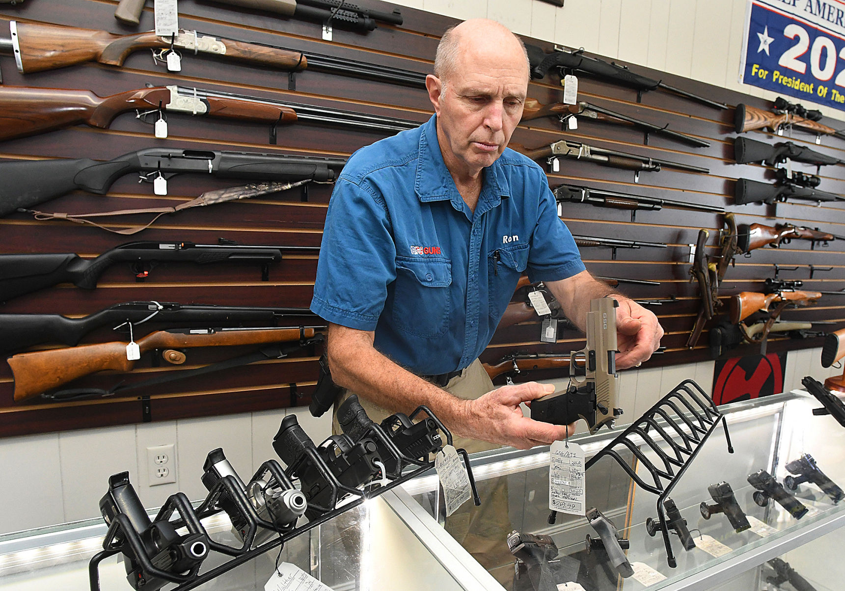 Local gun store sales soar ballistically crazy during virus