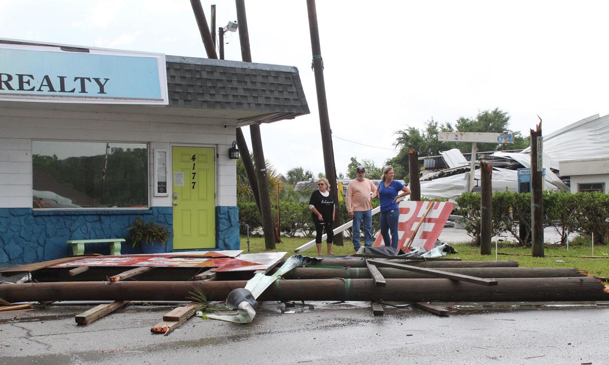 NWS Tornado causes damage in Homosassa; power out for more than 1,000