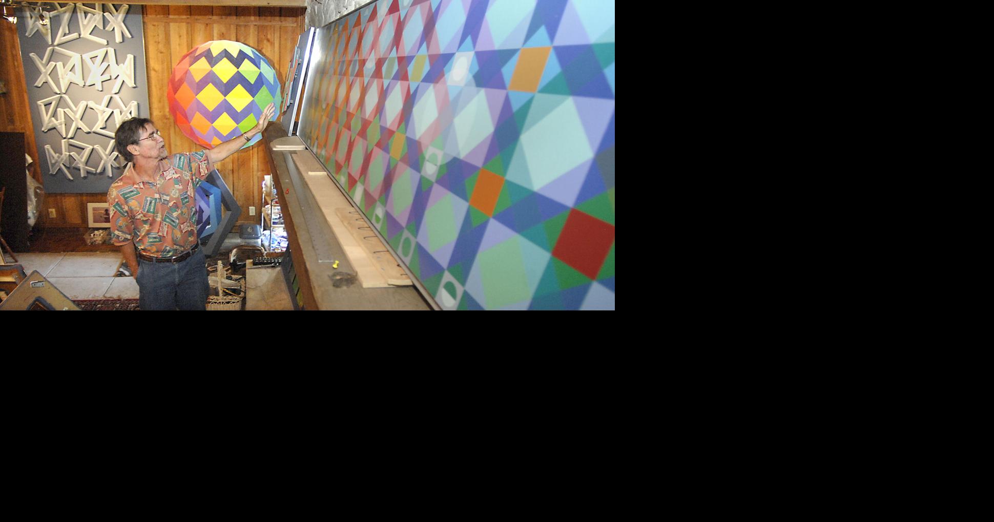 Line by line: Artist enjoys crafting optical illusions | Local News ...