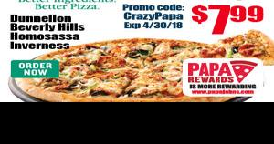 Papa John S Pizza Chronicleonline Com