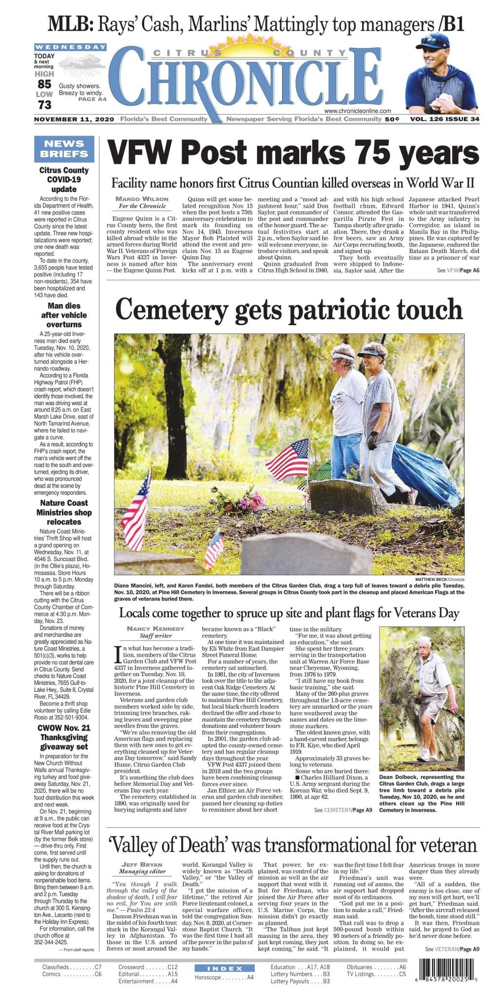 Citrus County Chronicle Nov 11, 2020 eedition Eedition