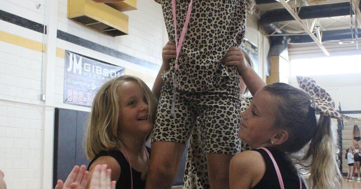 All smiles at CHS cheer camp
