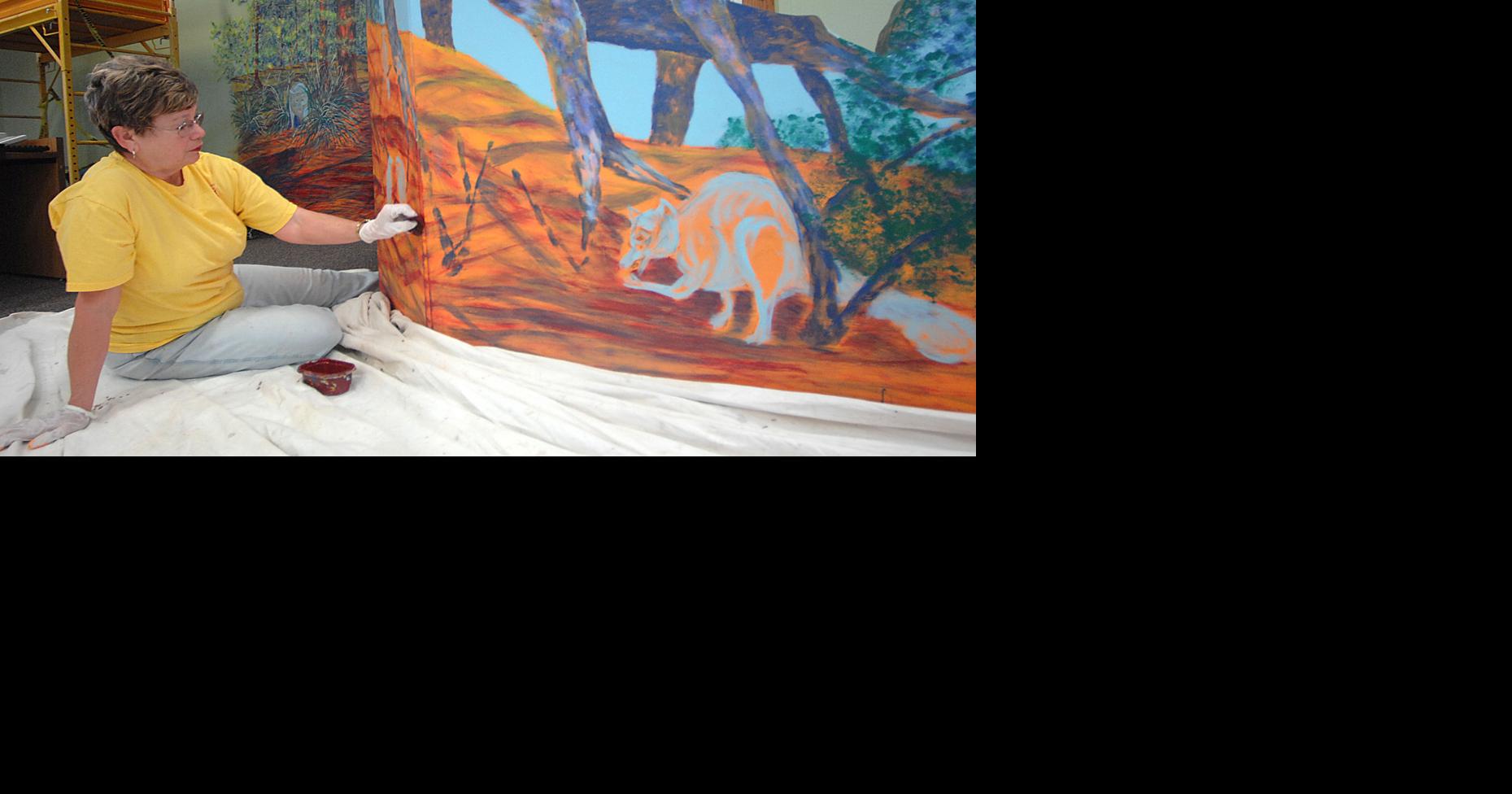 Wild things: Central Ridge Library renovating youth area with murals ...