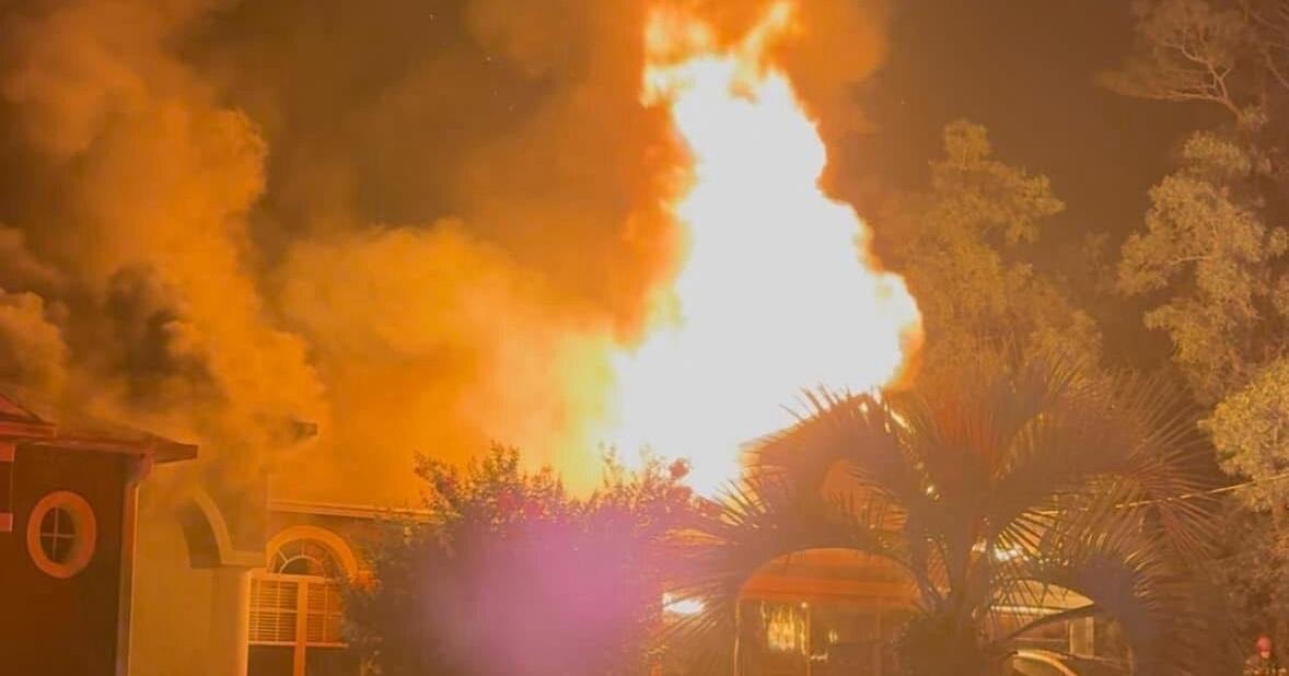 Pets rescued in Citrus Springs house fire after residents escape ...