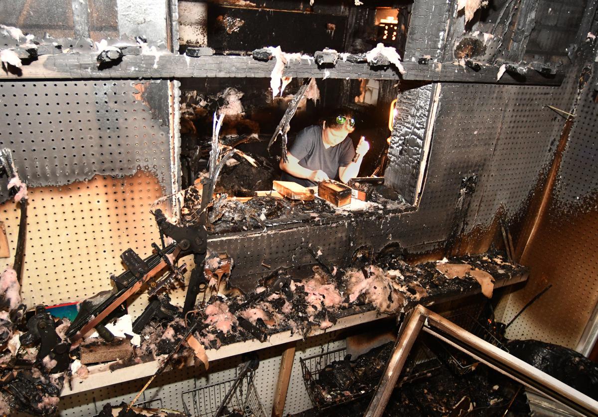 Diamond Ridge Pawn Picks Up Pieces After Fire It S Just Kind Of A Daze To Get Through It Local News Chronicleonline Com