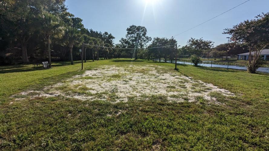 beach volley ball court