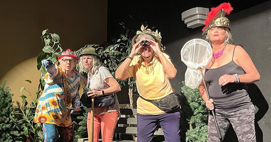 Zany comedy brings humor and surprises to stage with 'Four Old Broads' cast