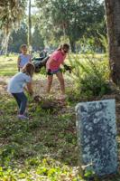 Community cleans up historic cemetery
