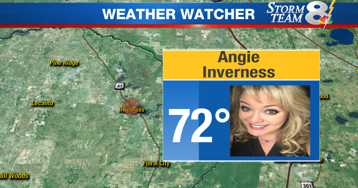 Angie Ragle Weatherman 'Angie from Inverness' takes reins as weather watcher after mom passes ...
