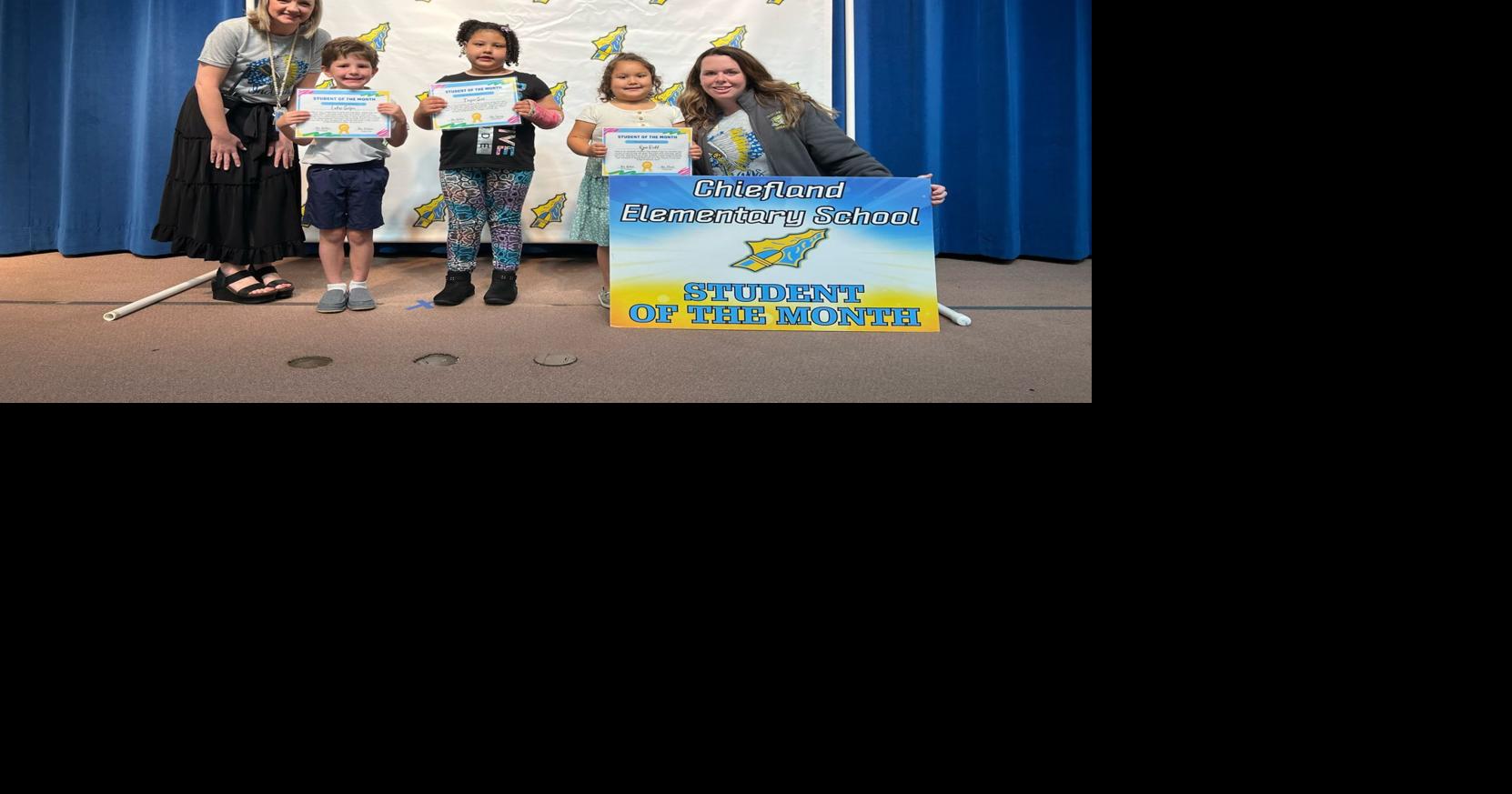 Chiefland Elementary School April Students of the Month Local News