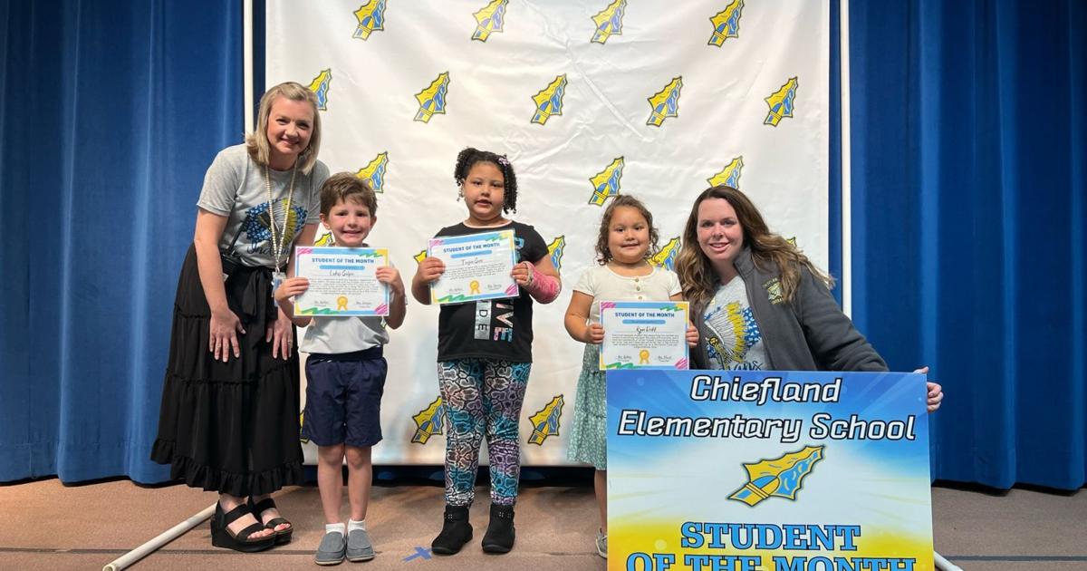 Chiefland Elementary School April Students of the Month Local News