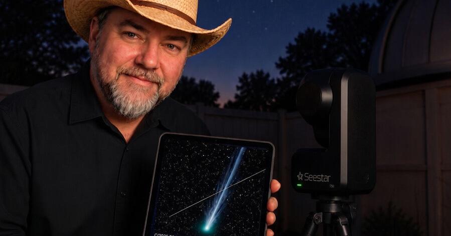 Amateur astronomer makes waves with celestial photography