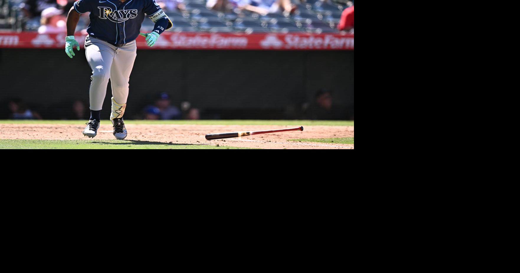 Caminero hits tiebreaking homer in 8th and Rays avoid sweep with 8-3 victory over Angels