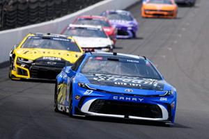 Corey Heim executes daring pass on final restart and holds on for historic Brickyard 400 victory