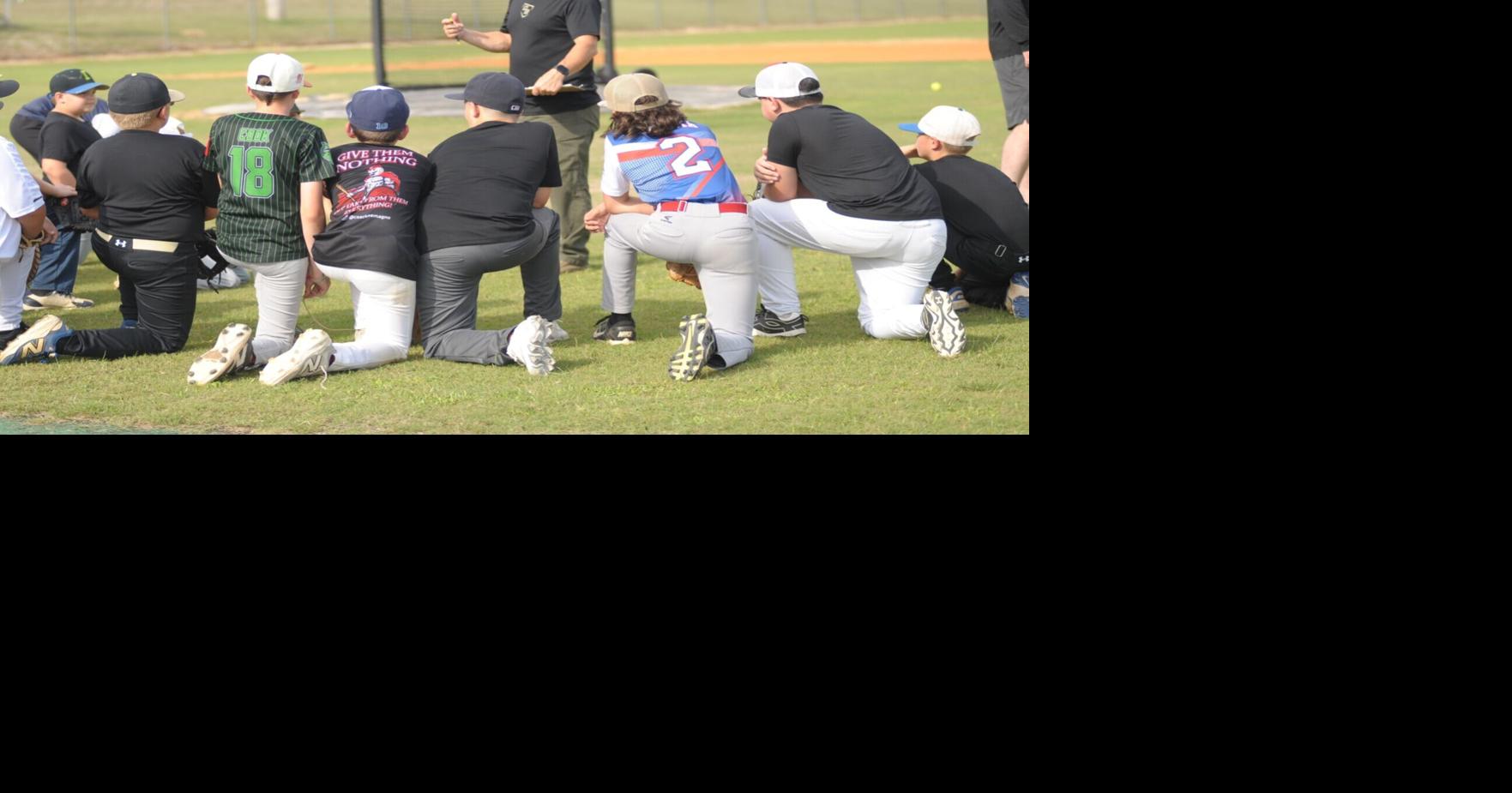 Improving skills at Citrus baseball camp