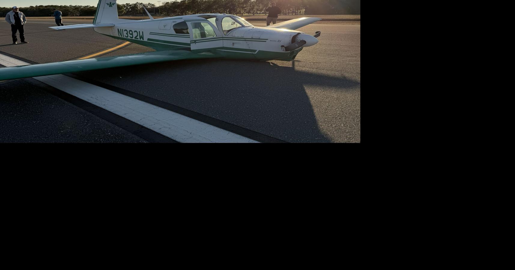 Pilot safely lands plane without landing gear | Local News ...