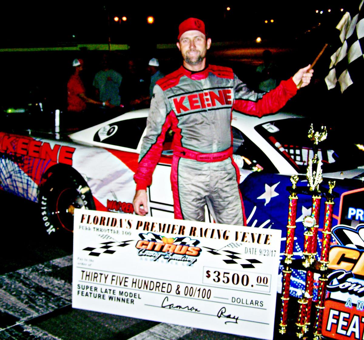 Keene Wins Inaugural Full Throttle 100 Community Sports Chronicleonline Com