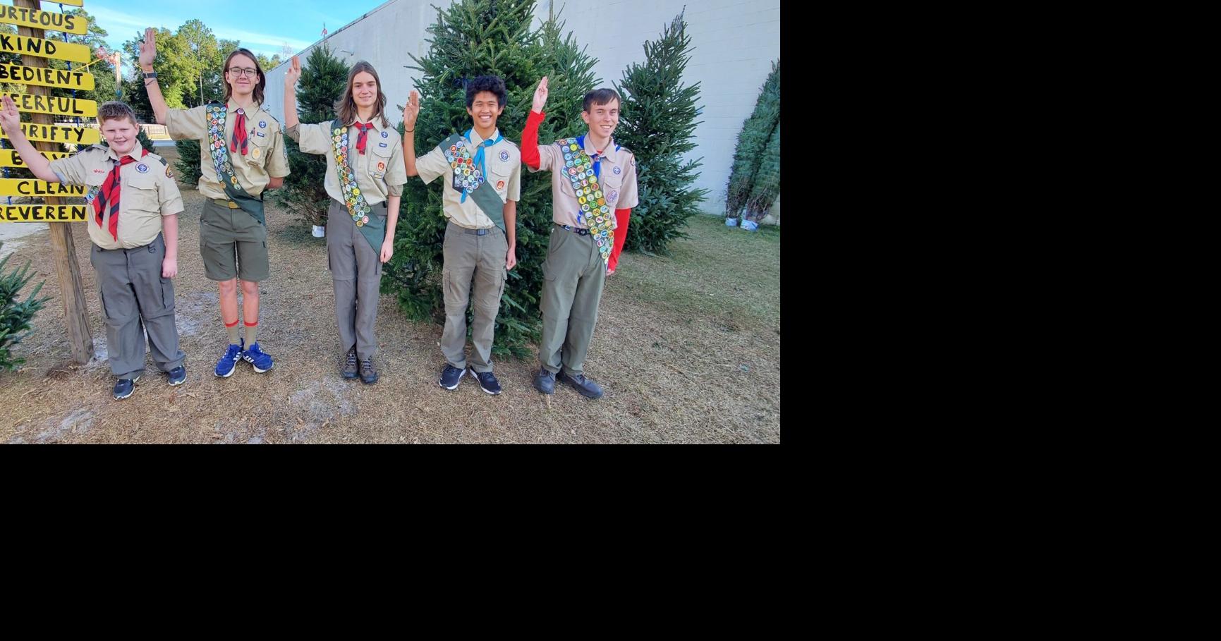 Wakulla Boy Scouts hold a Christmas tree sale Local News