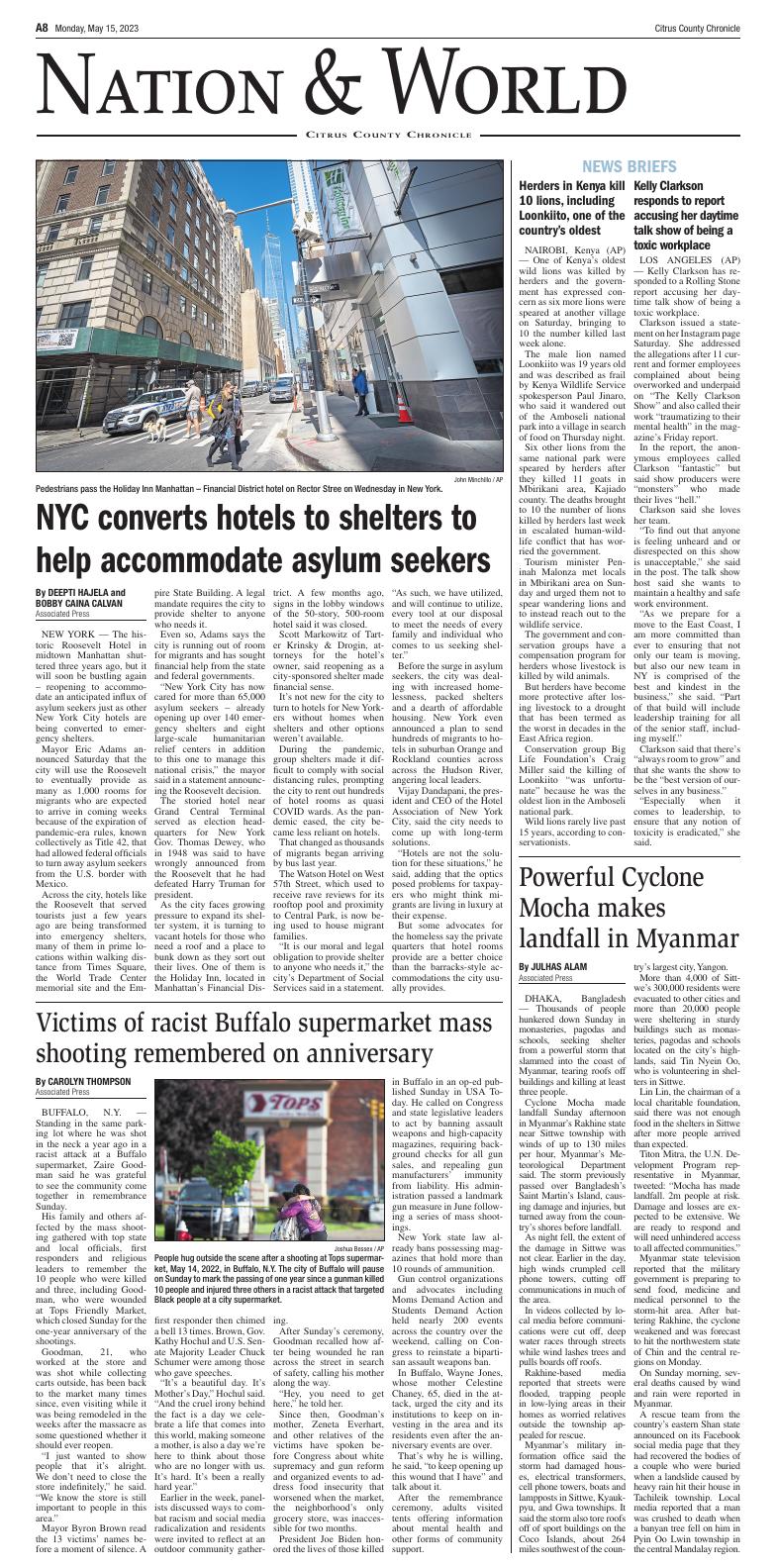 Page A8 | E-Edition | Chronicleonline.com