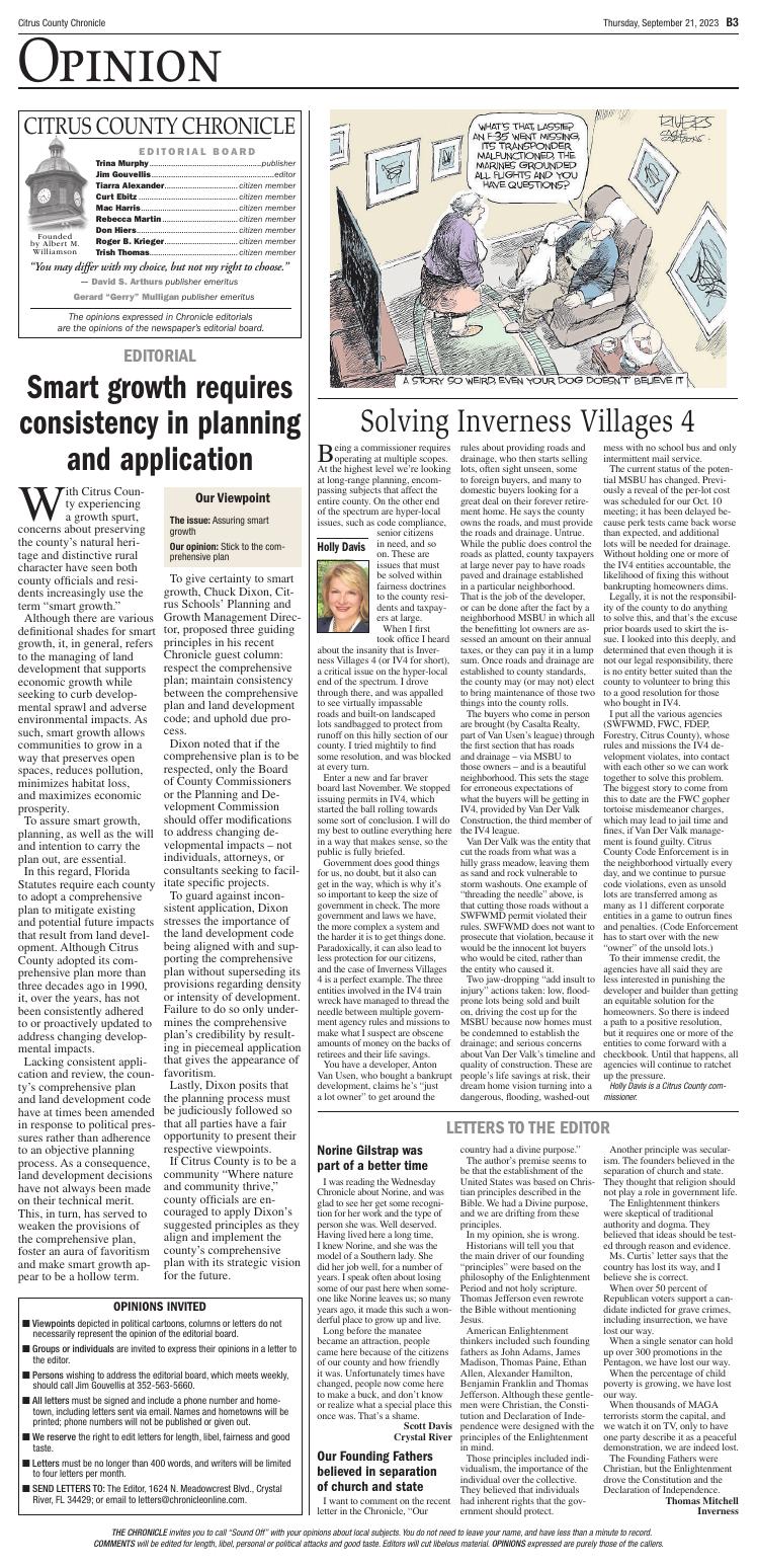 Page B3 | E-Edition | Chronicleonline.com