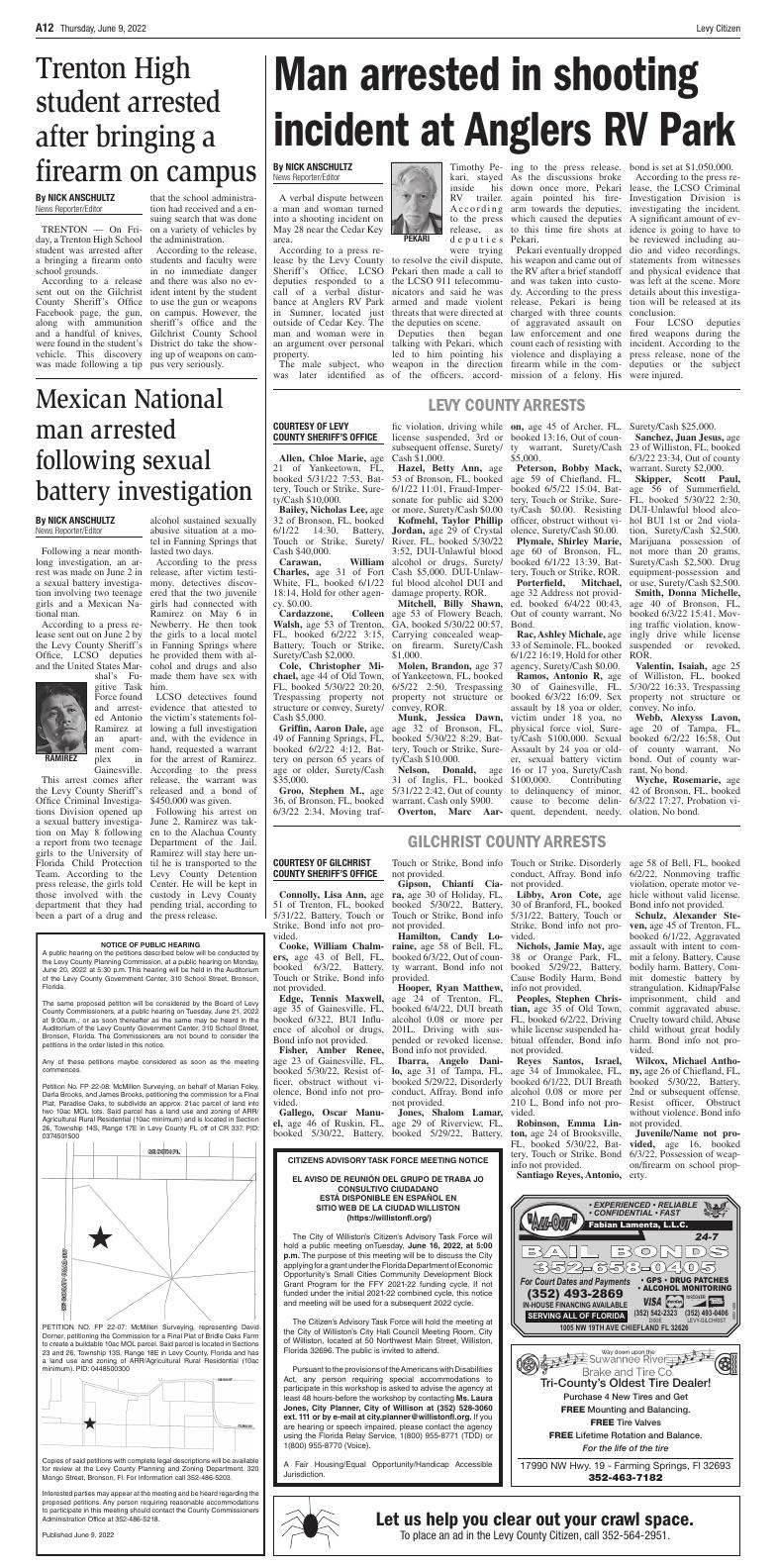 Page A13 | Levy Citizen | chronicleonline.com