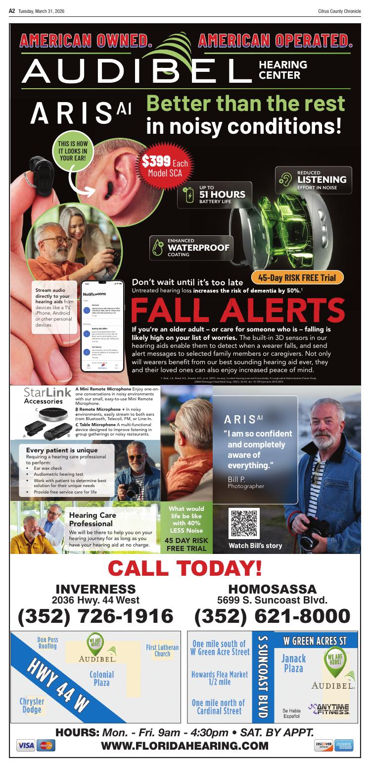 Page A02 | e-Edition | chronicleonline.com