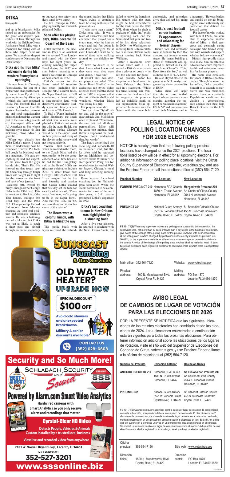 Page B07 | e-Edition | chronicleonline.com