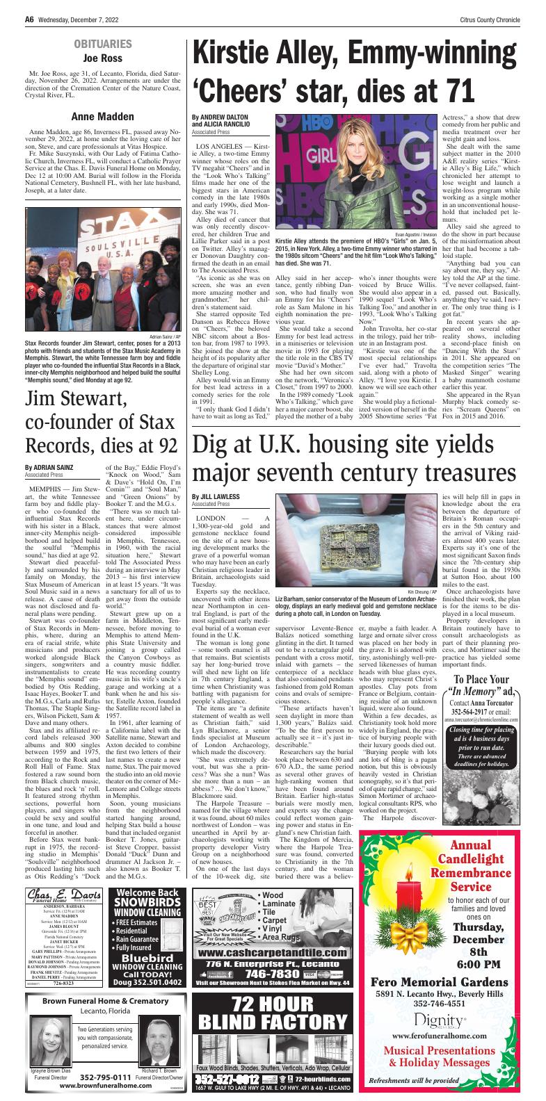 CCC 12/7/22 Page A6 eEdition