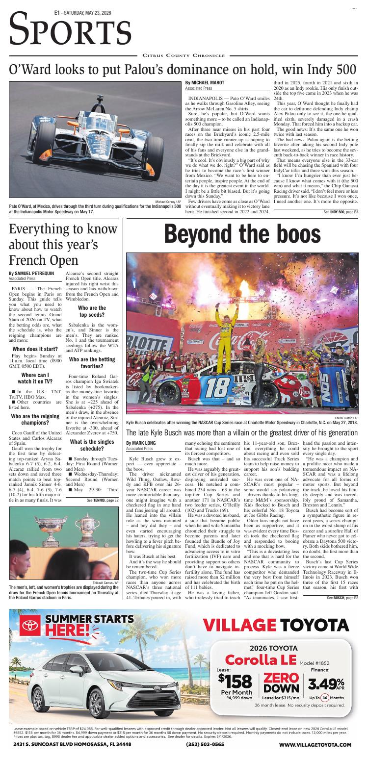 Page E01 | e-Edition | chronicleonline.com