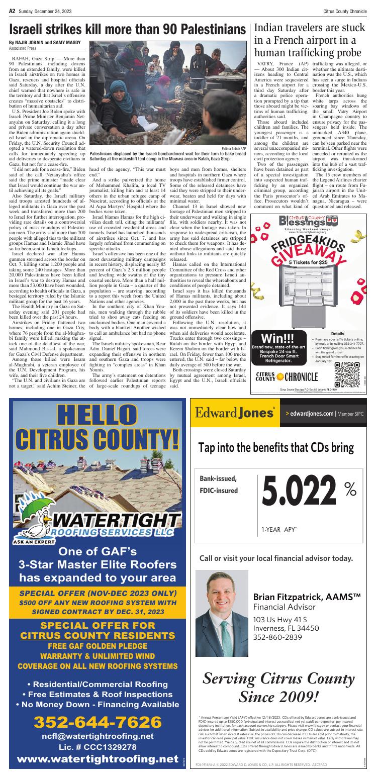 Page A2 | E-Edition | Chronicleonline.com