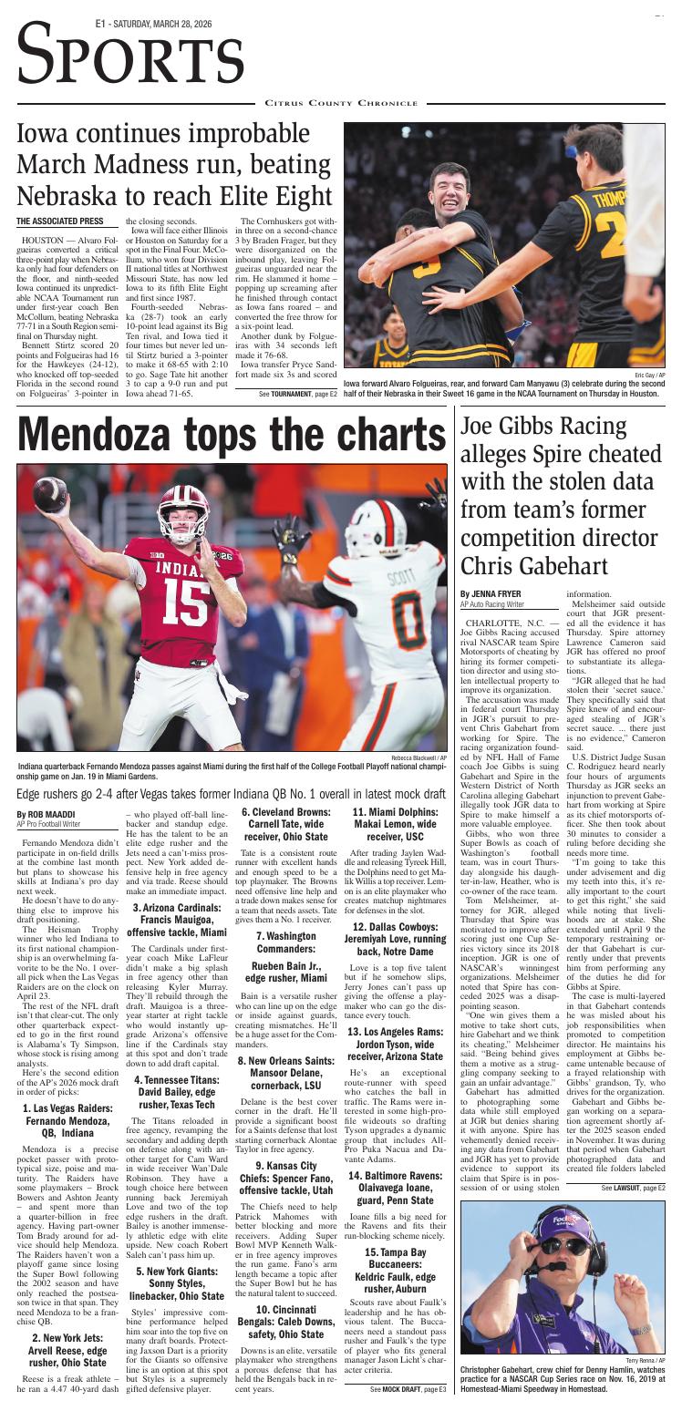 Page E01 | e-Edition | chronicleonline.com