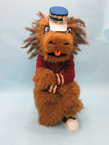 2014 Scranton Wilkes Barre Railriders Champ Mascot