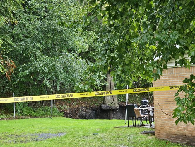 Sinkhole opens up near Newport Twp. housing complex; no injuries, at least 15 displaced