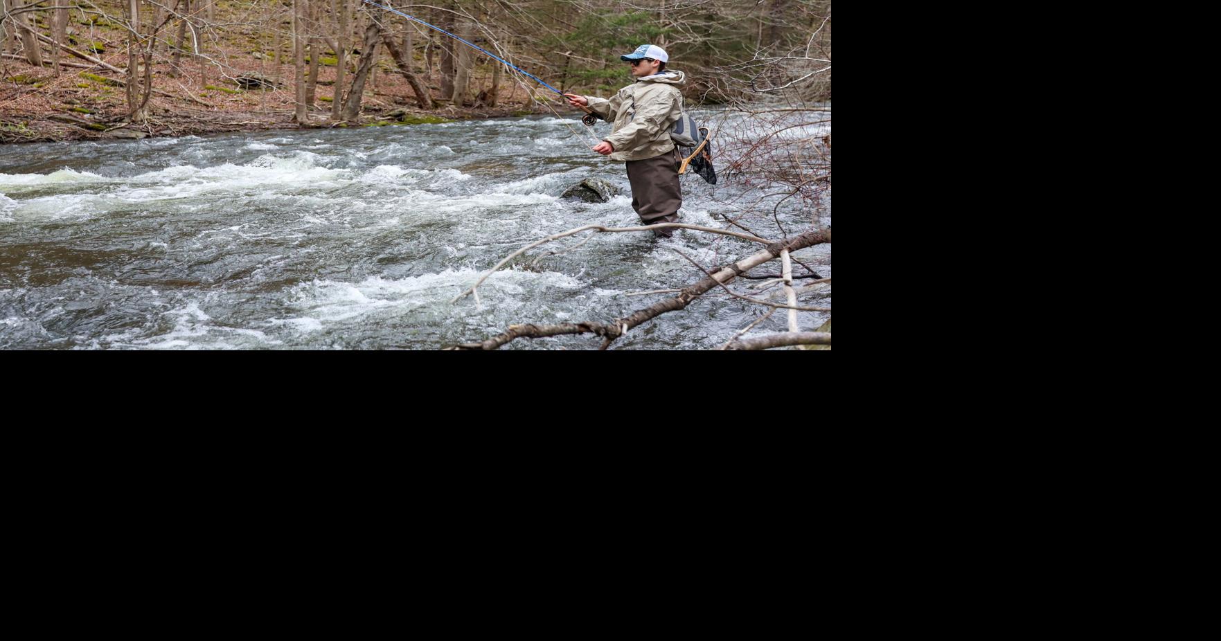 Anglers gear up for chilly, damp trout opener