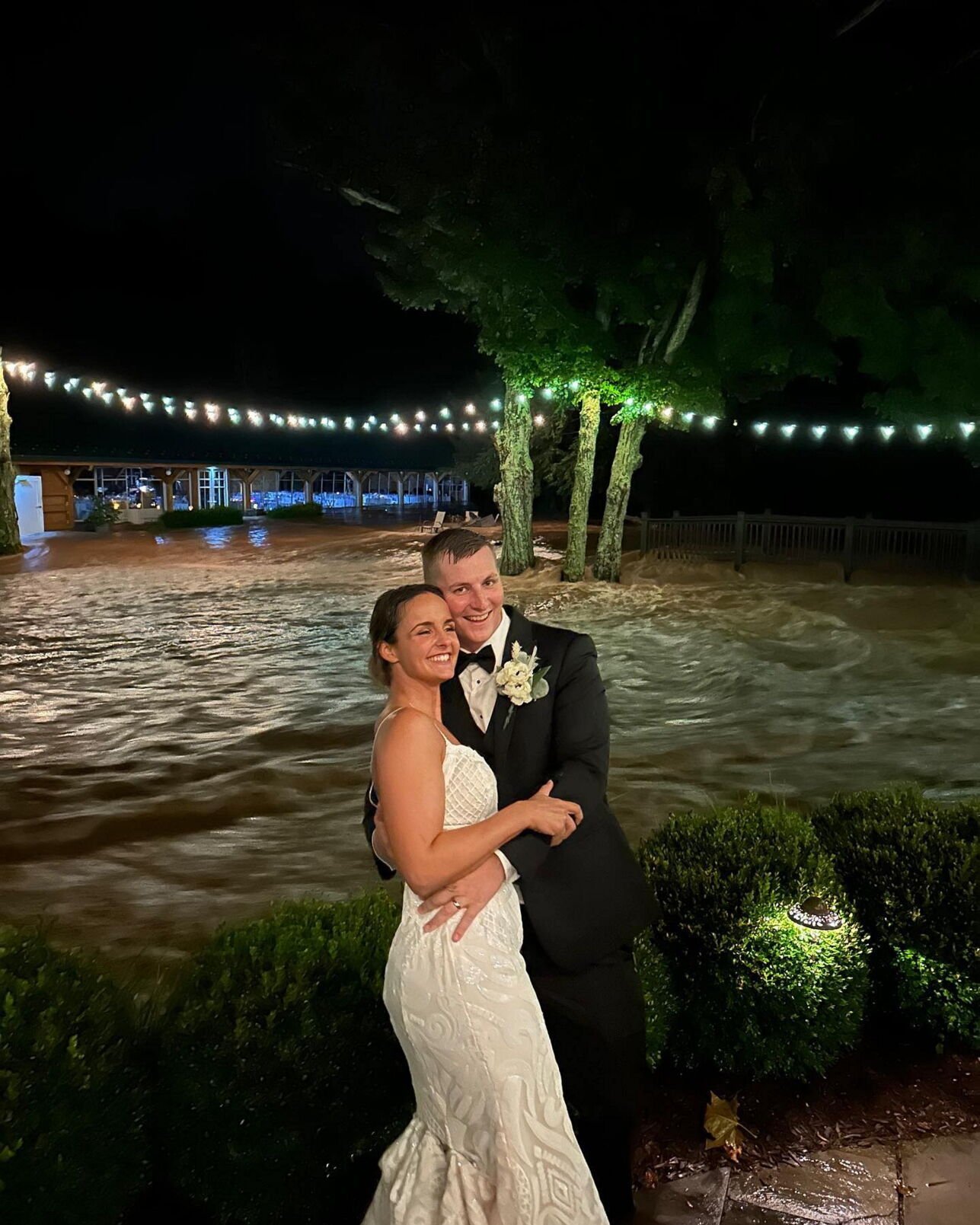 Wedding washout Flash flood interrupts wedding in Back Mountain