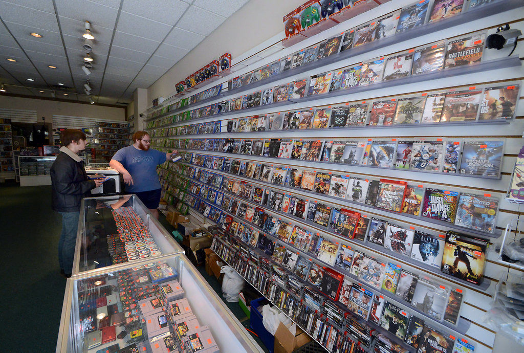 video game resale shop