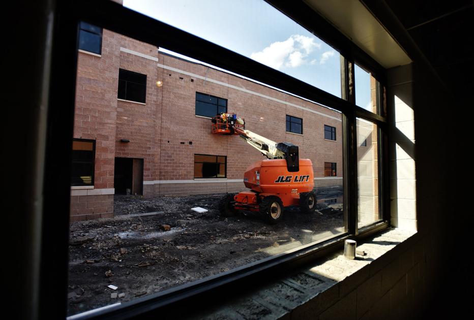W-B Area probing cracks in exterior of new high school | News