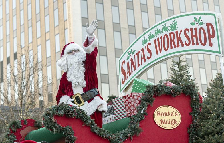 Santa back in downtown WilkesBarre for annual Christmas parade News