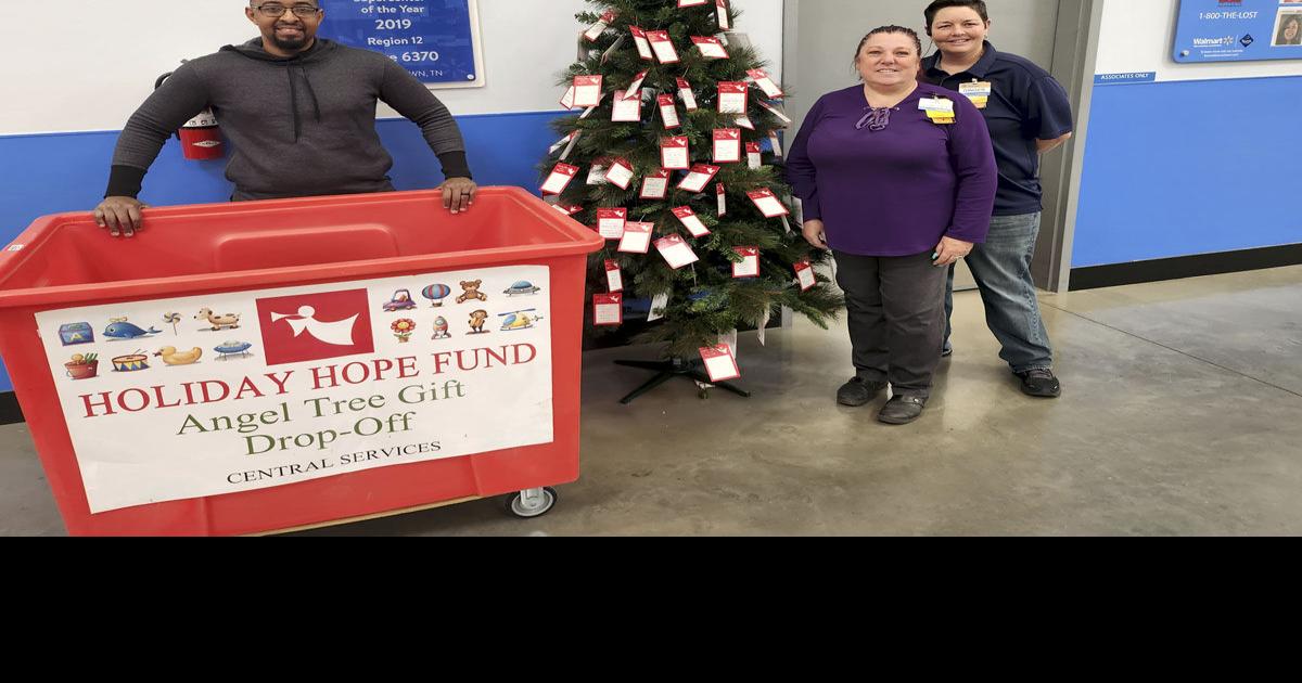 Angel Trees are now available at Morristown Walmarts Christmas