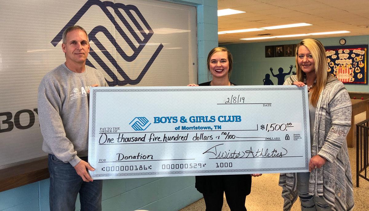 Twister Athletics Contributes To Boys Girls Club Of Morristown Local News Citizentribune Com