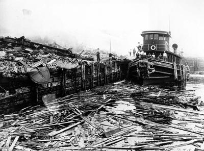 BLACK TOM ISLAND EXPLOSION
