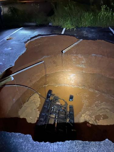 Series of sinkholes open in Jefferson City