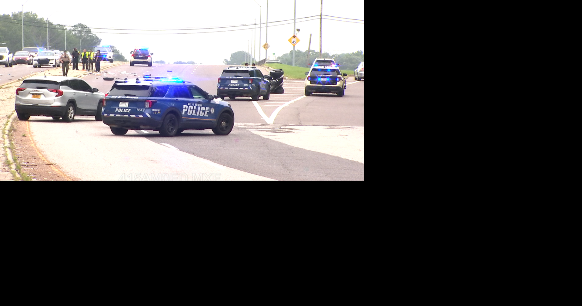 1 seriously injured, 1 detained after motorcycle crash in Cordova, MPD says