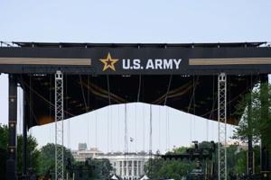 Trump set for huge US military parade amid 'No Kings' protests
