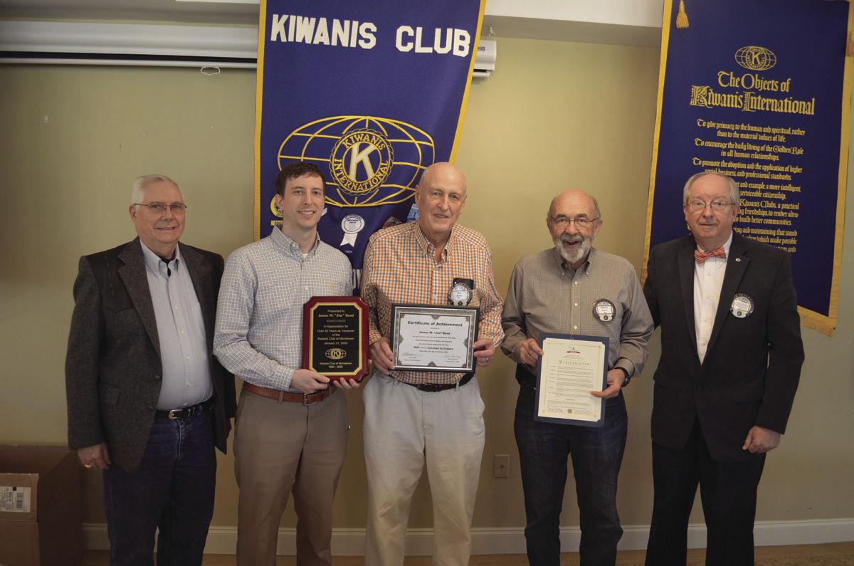 Kiwanis Club celebrates long-time member Jim Bond with roast